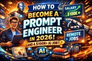 How to Become a Prompt Engineer in 2026 (Salary, Jobs, Courses & Certifications Nobody Explains Properly)