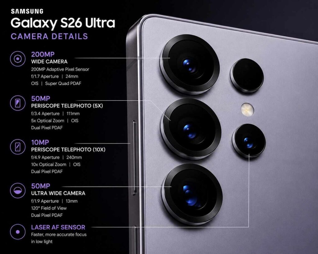 Samsung Galaxy S26 Ultra Camera