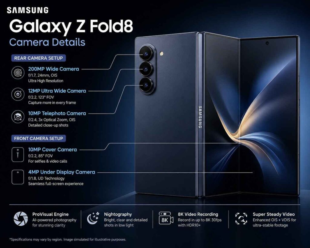  How the Z Fold 8 Shoots